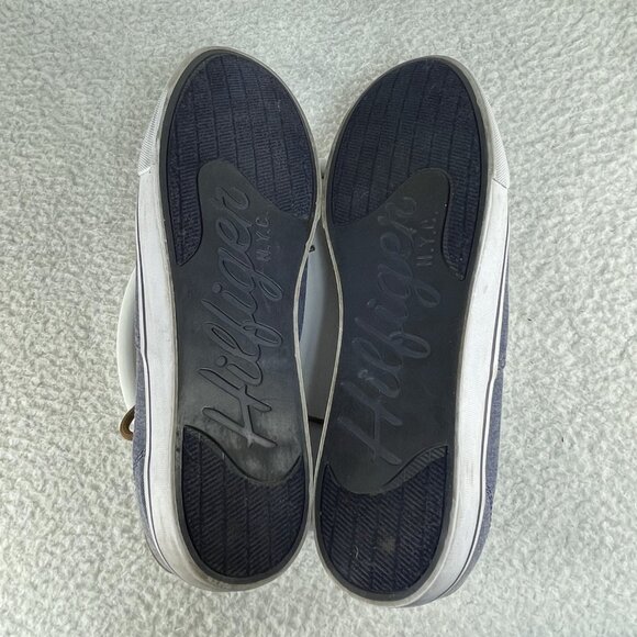 Tommy Hilfiger Boat Shoes Mens Size 10.5 TMPHERO Blue Lace Up Sneakers - Picture 8 of 10